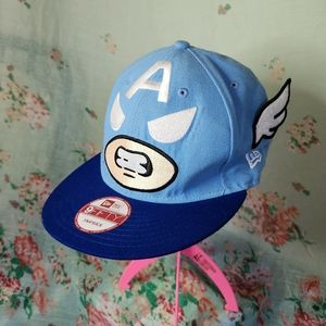 Limited Edition Marvel x Toki Doki Captain America Unisex Snaback Hat 9FIFTY